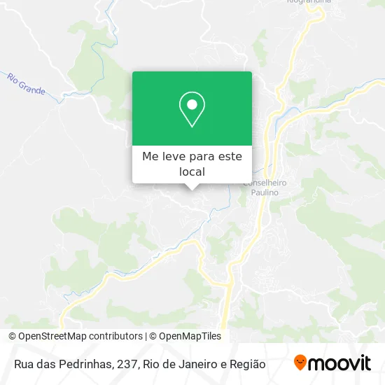 Rua das Pedrinhas, 237 mapa