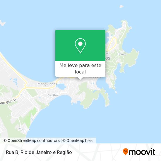 Rua B mapa