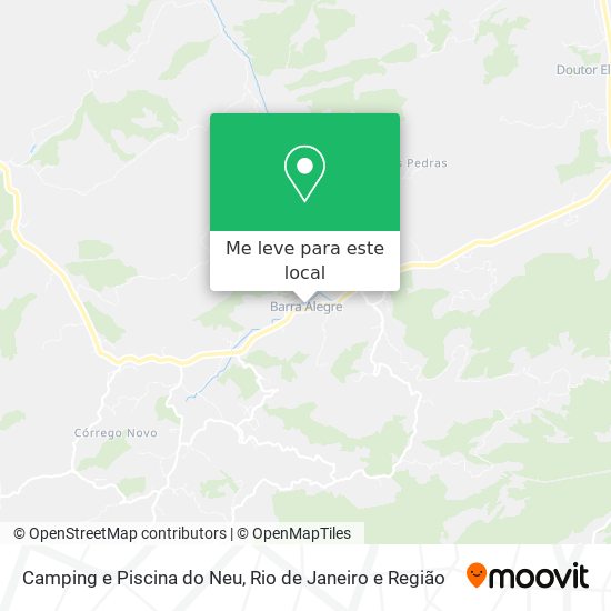 Camping e Piscina do Neu mapa