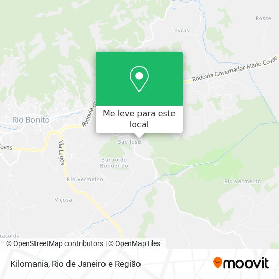Kilomania mapa