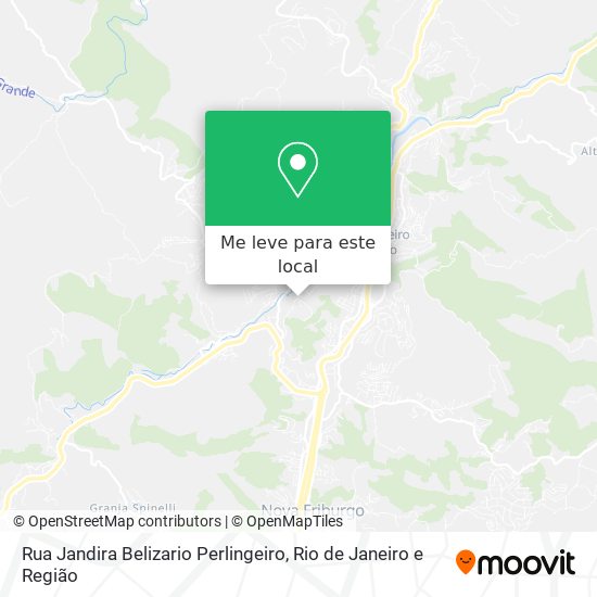 Rua Jandira Belizario Perlingeiro mapa