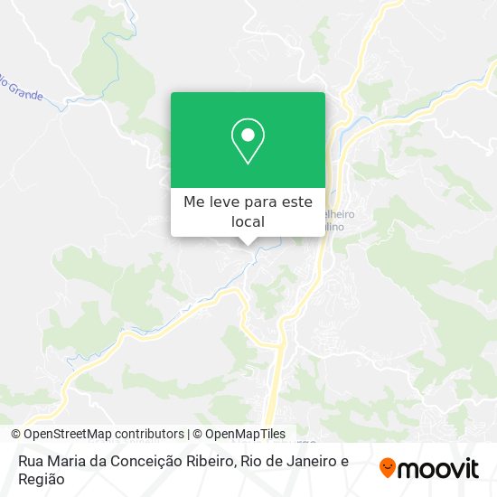 Rua Maria da Conceição Ribeiro mapa