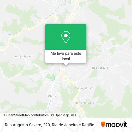 Rua Augusto Severo, 220 mapa