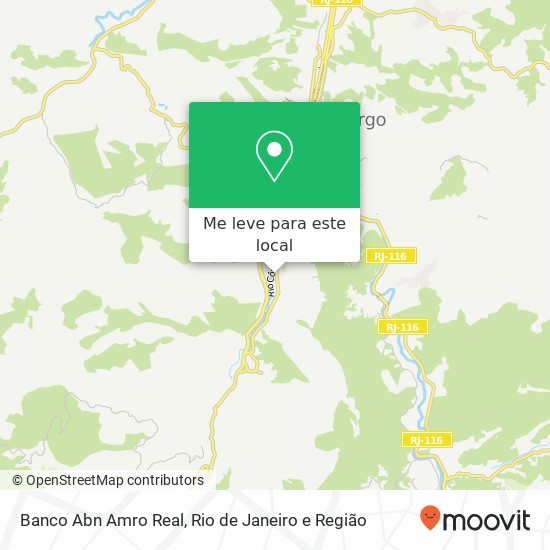 Banco Abn Amro Real mapa