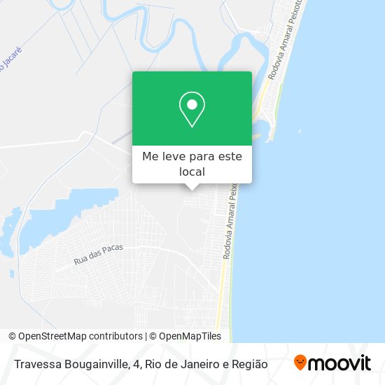 Travessa Bougainville, 4 mapa
