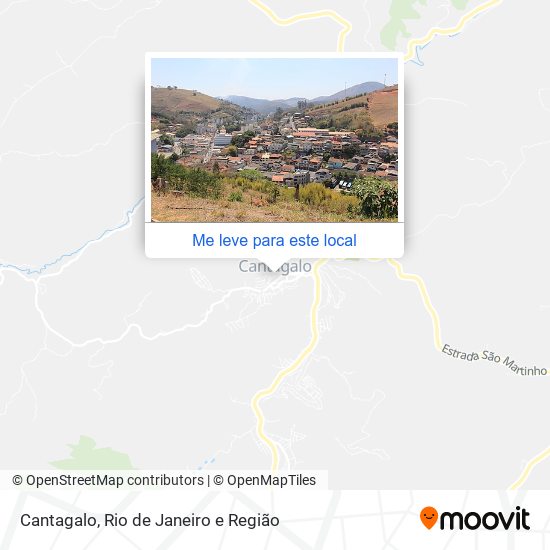 Cantagalo mapa