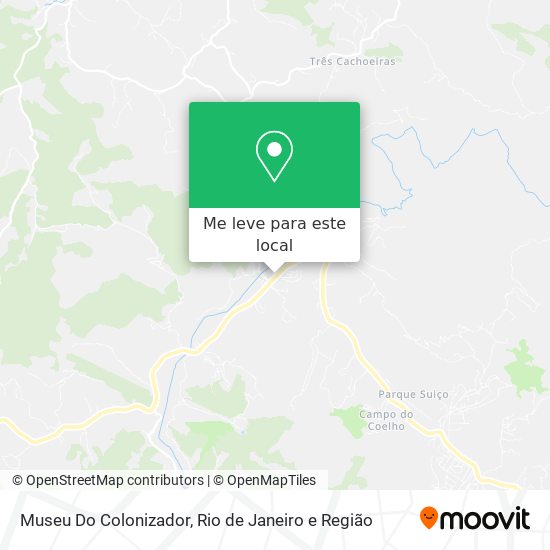 Museu Do Colonizador mapa