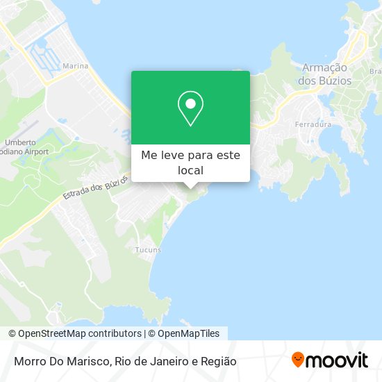 Morro Do Marisco mapa