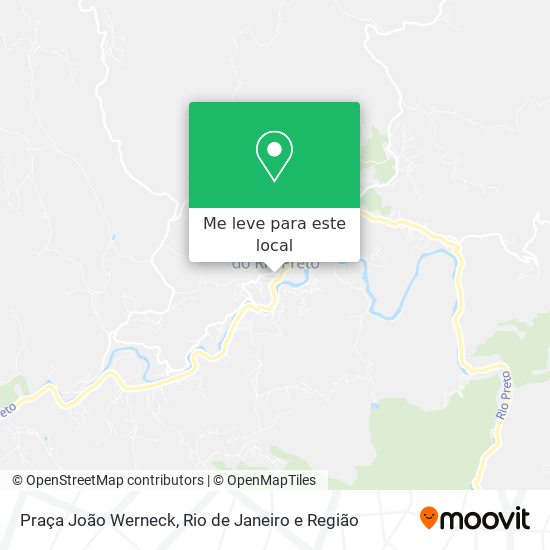 Praça João Werneck mapa