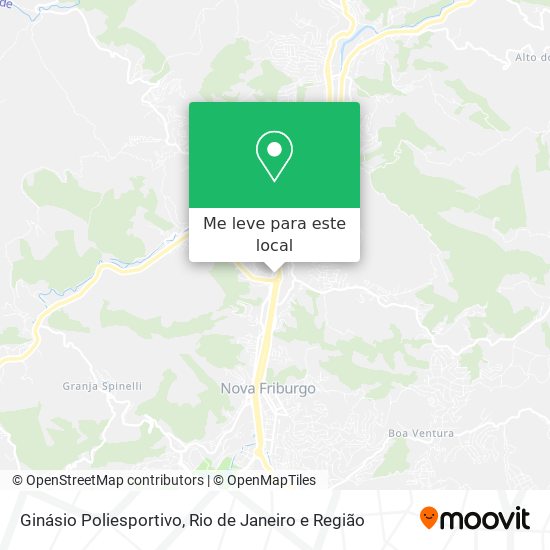 Ginásio Poliesportivo mapa