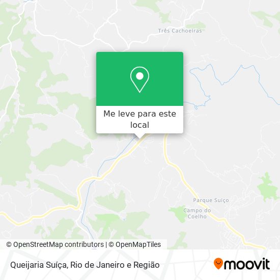 Queijaria Suíça mapa