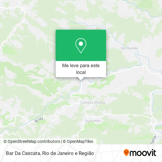 Bar Da Cascata mapa