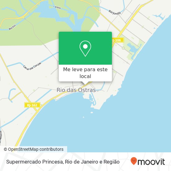 Supermercado Princesa mapa