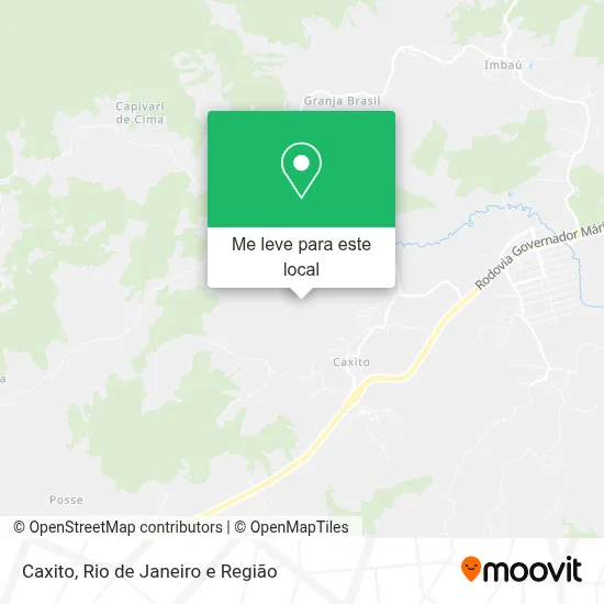 Caxito mapa