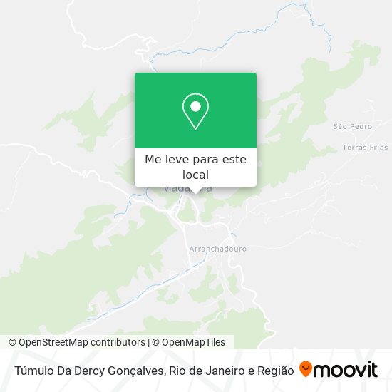 Túmulo Da Dercy Gonçalves mapa