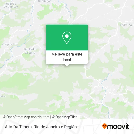 Alto Da Tapera mapa