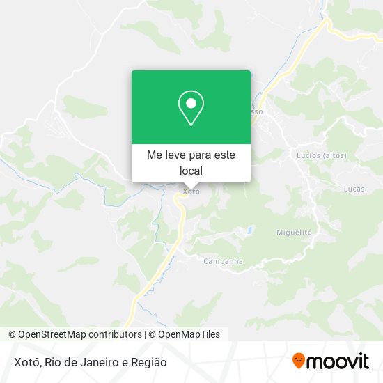 Xotó mapa