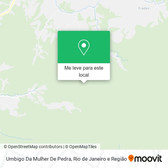 Umbigo Da Mulher De Pedra mapa
