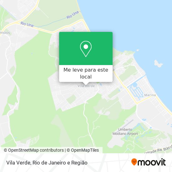Vila Verde mapa