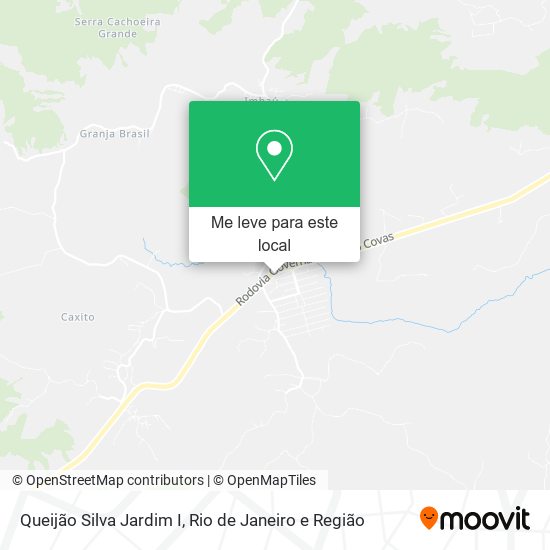 Queijão Silva Jardim I mapa