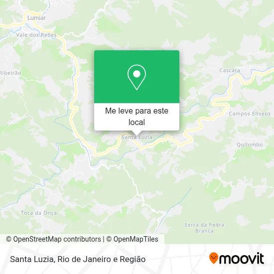 Santa Luzia mapa