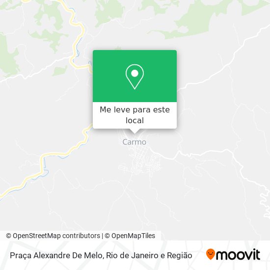Praça Alexandre De Melo mapa