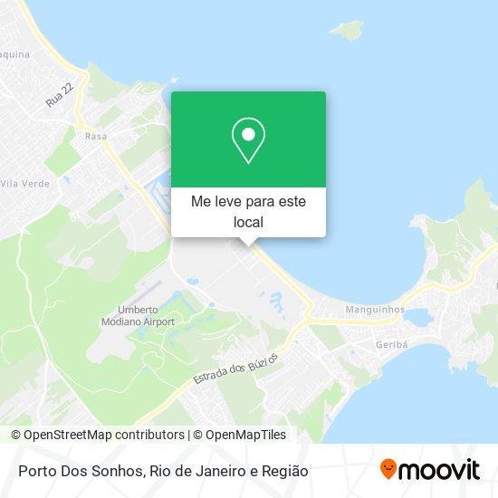 Porto Dos Sonhos mapa