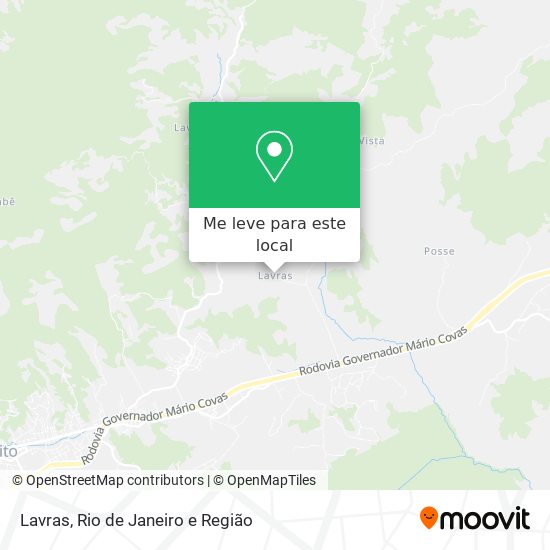 Lavras mapa