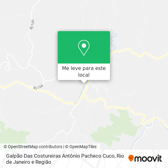 Galpão Das Costureiras Antônio Pacheco Cuco mapa