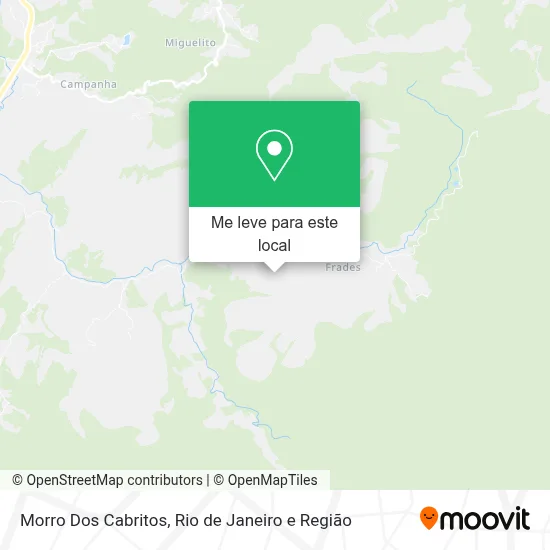 Morro Dos Cabritos mapa