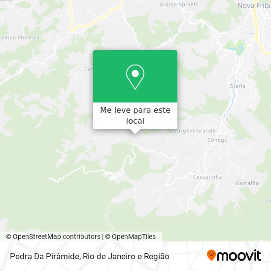 Pedra Da Pirâmide mapa