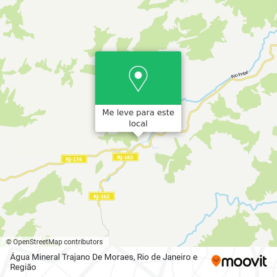 Água Mineral Trajano De Moraes mapa