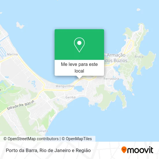 Porto da Barra mapa