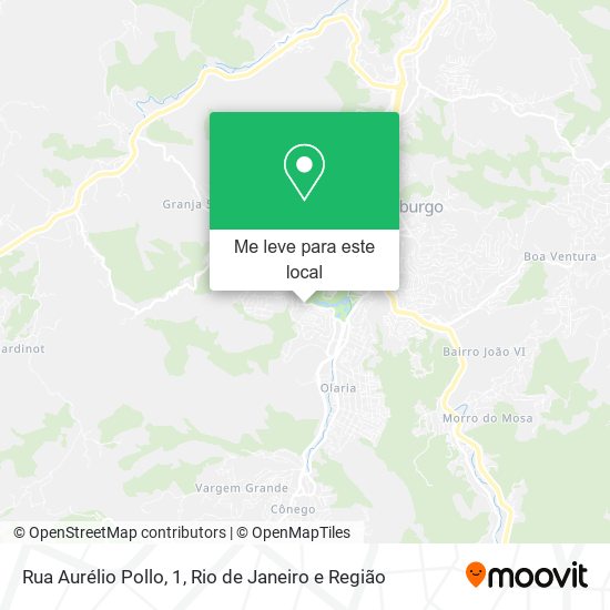 Rua Aurélio Pollo, 1 mapa