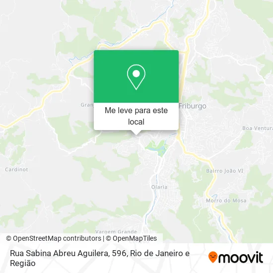 Rua Sabina Abreu Aguilera, 596 mapa