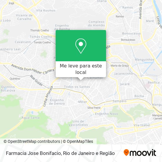 Farmacia Jose Bonifacio mapa