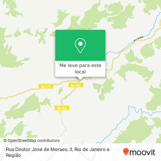 Rua Doutor José de Moraes, 3 mapa