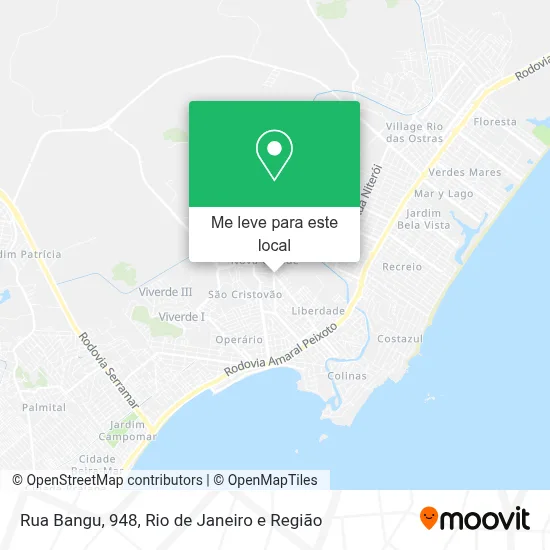 Rua Bangu, 948 mapa