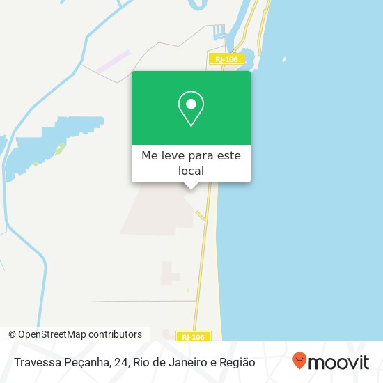 Travessa Peçanha, 24 mapa