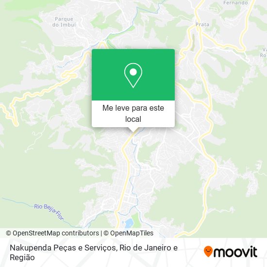 Nakupenda Peças e Serviços mapa