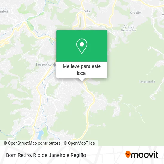 Bom Retiro mapa
