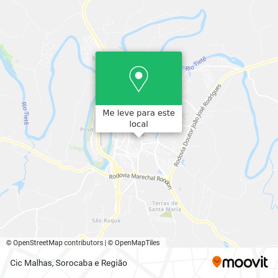 Cic Malhas mapa