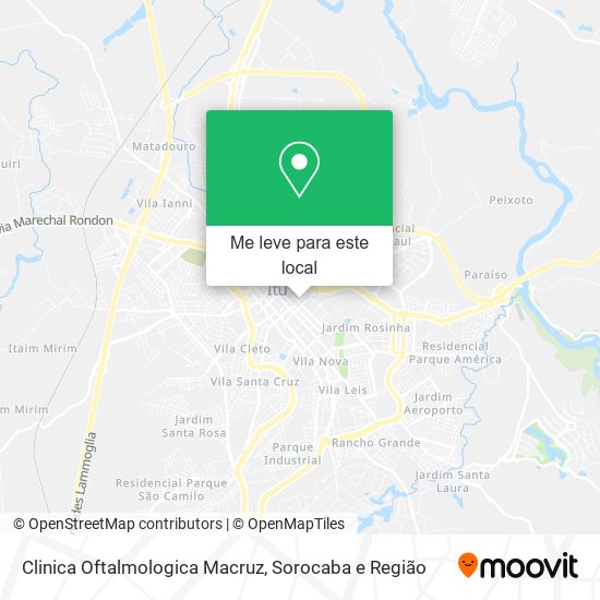Clinica Oftalmologica Macruz mapa