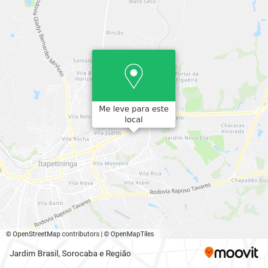 Jardim Brasil mapa