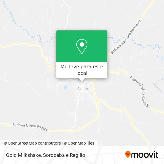 Gold Milkshake mapa