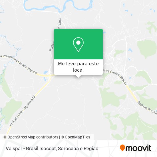 Valspar - Brasil Isocoat mapa