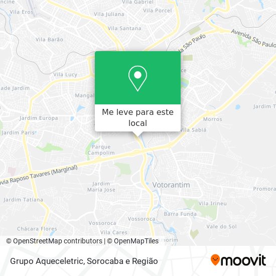 Grupo Aqueceletric mapa
