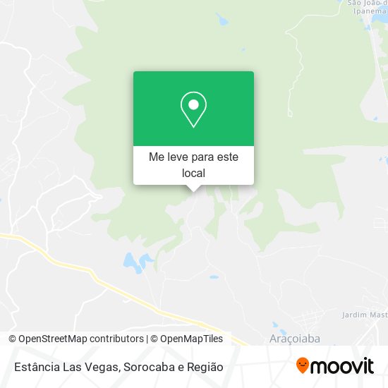 Estância Las Vegas mapa