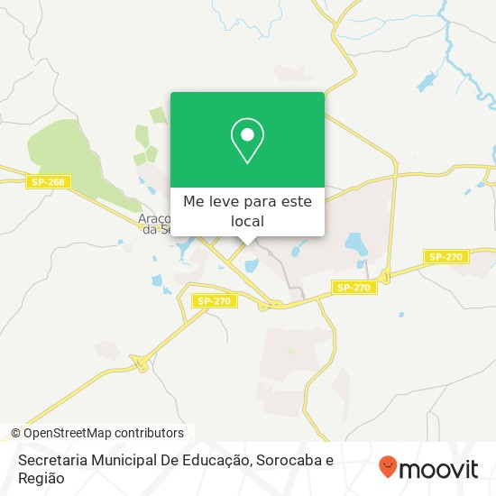 Secretaria Municipal De Educação mapa