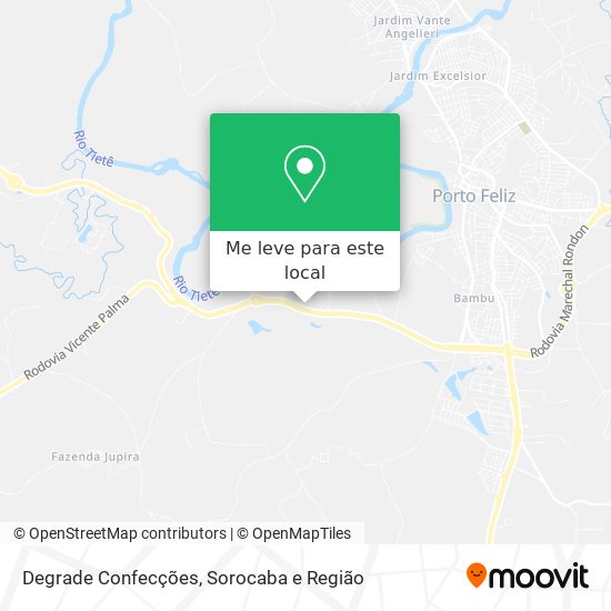 Degrade Confecções mapa